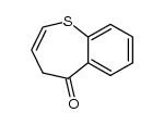 1-Benzothiepin-5(4H)-on Structure