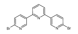 6,6'-dibromo-3,2':6',3''-terpyridine Structure