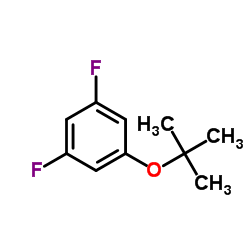 3,5-Difluorophenyltert-butylether结构式