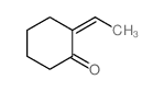 (2Z)-2-ethylidenecyclohexan-1-one结构式