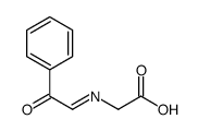 2-(phenacylideneamino)acetic acid结构式