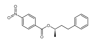 (R)-4-phenylbut-2-yl 4-nitrobenzoate结构式