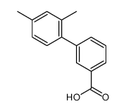 2,4-Dimethylbiphenyl-3-carboxylic acid structure