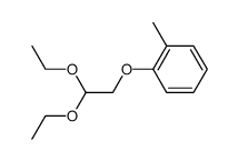 2-(2,2-Diethoxyethoxy)toluene结构式