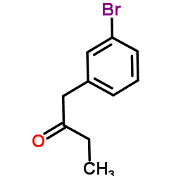 1-(3-Bromophenyl)-2-butanone结构式