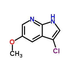 3-Chloro-5-methoxy-1H-pyrrolo[2,3-b]pyridine picture