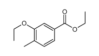 ethyl 3-ethoxy-4-methylbenzoate Structure