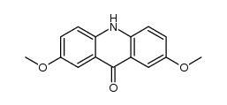 2,7-dimethoxyacridin-9(10H)one Structure
