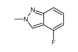 4-FLUORO-2-METHYL-2H-INDAZOLE Structure