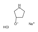 3-Pyrrolidinol, (3S)-, sodium salt, hydrochloride (1:1:1) picture