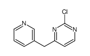 2-chloro-4-(pyridin-3-ylmethyl)pyrimidine structure