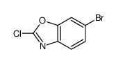 2-氯-6-溴苯并噁唑结构式