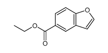 ethyl benzo[b]furan-5-carboxylate Structure