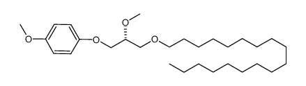 (R)-1-methoxy-4-(2-methoxy-3-(octadecyloxy)propoxy)benzene Structure