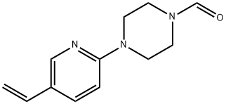 4-(5-Vinyl-pyridin-2-yl)-piperazine-1-carbaldehyde结构式