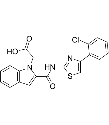 SR 27897(Lintitript),竞争性非肽CCK 1受体拮抗剂图片