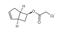 (1S,5R,6S)-bicyclo[3.2.0]hept-2-en-6-yl 2-chloroacetate Structure