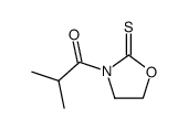 2-Oxazolidinethione,3-(2-methyl-1-oxopropyl)- (9CI) structure