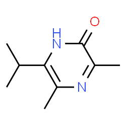 2(1H)-Pyrazinone,3,5-dimethyl-6-(1-methylethyl)-(9CI) structure