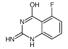 2-amino-5-fluoro-1H-quinazolin-4-one Structure