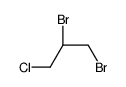 (2S)-1,2-dibromo-3-chloropropane Structure
