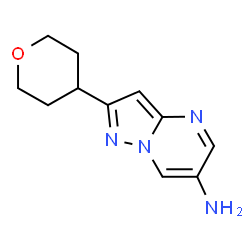 2-(Tetrahydro-2H-pyran-4-yl)pyrazolo[1,5-a]pyrimidin-6-amine picture