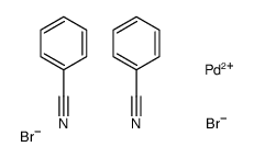benzonitrile,dibromopalladium结构式