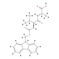 Fmoc-Val-Ala-OH structure