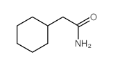 Cyclohexaneacetamide结构式
