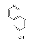 2-Propenoicacid,3-(3-pyridinyl)-,(Z)-(9CI) Structure