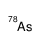 arsenic-78 Structure