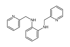 1-N,2-N-bis(pyridin-2-ylmethyl)benzene-1,2-diamine Structure