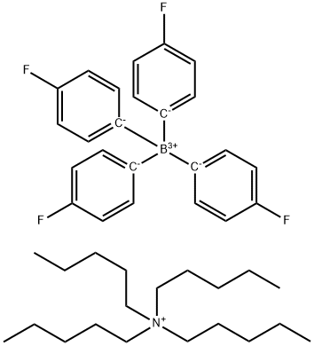 tetrapentylammonium tetrakis(4-fluoro- Structure