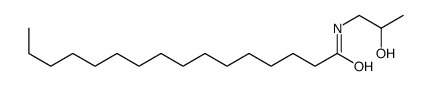 N-(2-Hydroxypropyl)palmitamide结构式