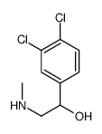 1-(3,4-dichlorophenyl)-2-(methylamino)ethanol结构式