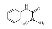 1-amino-1-methyl-3-phenyl-urea结构式