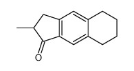 2-methyl-1,2,5,6,7,8-hexahydrocyclopenta[b]naphthalen-3-one结构式