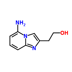 2-(5-Aminoimidazo[1,2-a]pyridin-2-yl)ethanol结构式