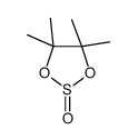 4,4,5,5-tetramethyl-1,3,2-dioxathiolane 2-oxide structure