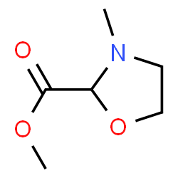 2-Oxazolidinecarboxylicacid,3-methyl-,methylester(9CI) Structure