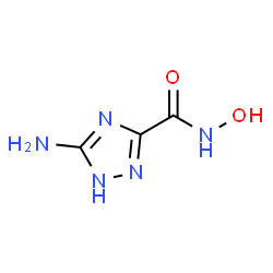1H-1,2,4-Triazole-3-carboxamide,5-amino-N-hydroxy-(9CI) Structure
