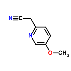 2-(5-Methoxypyridin-2-yl)acetonitrile Structure