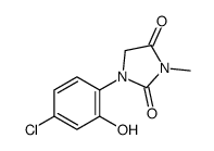 1-(4-chloro-2-hydroxyphenyl)-3-methylimidazolidine-2,4-dione Structure