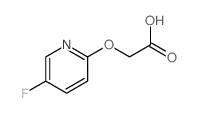2-((5-氟吡啶-2-基)氧基)乙酸结构式