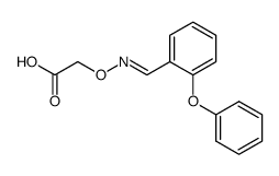 2-(((2-phenoxybenzylidene)amino)oxy)acetic acid结构式