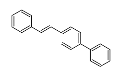 1-phenyl-4-[(E)-2-phenylethenyl]benzene结构式