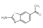 1-(2-氨基苯并[d]噻唑-6-基)乙酮结构式