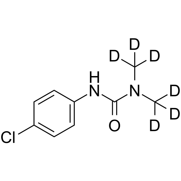 灭草隆-D6结构式