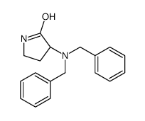 (3S)-3-(dibenzylamino)pyrrolidin-2-one结构式