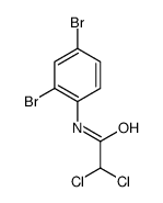 2',4'-Dibromo-2,2-dichloroacetanilide Structure